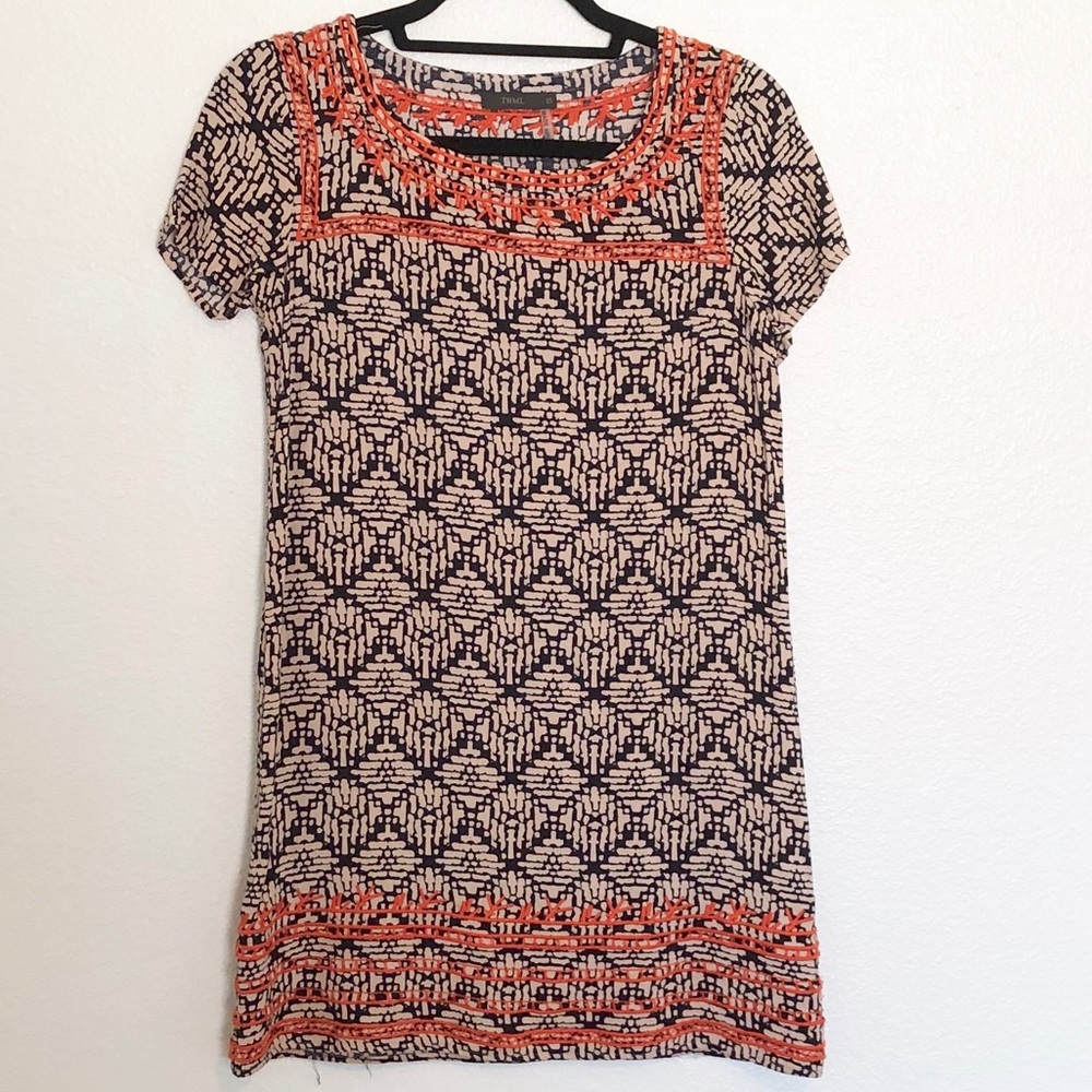 THML embroidered dress